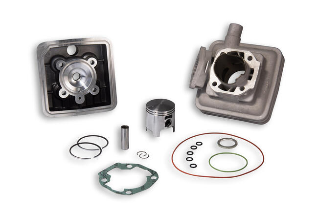 318394 Gruppo Termico ø 45,5 In Alluminio H2o Con Decompressore Per Peugeot 103 Rcx - 103 Sp [104 - 105] - 103 Spx 50 Cc Malossi
